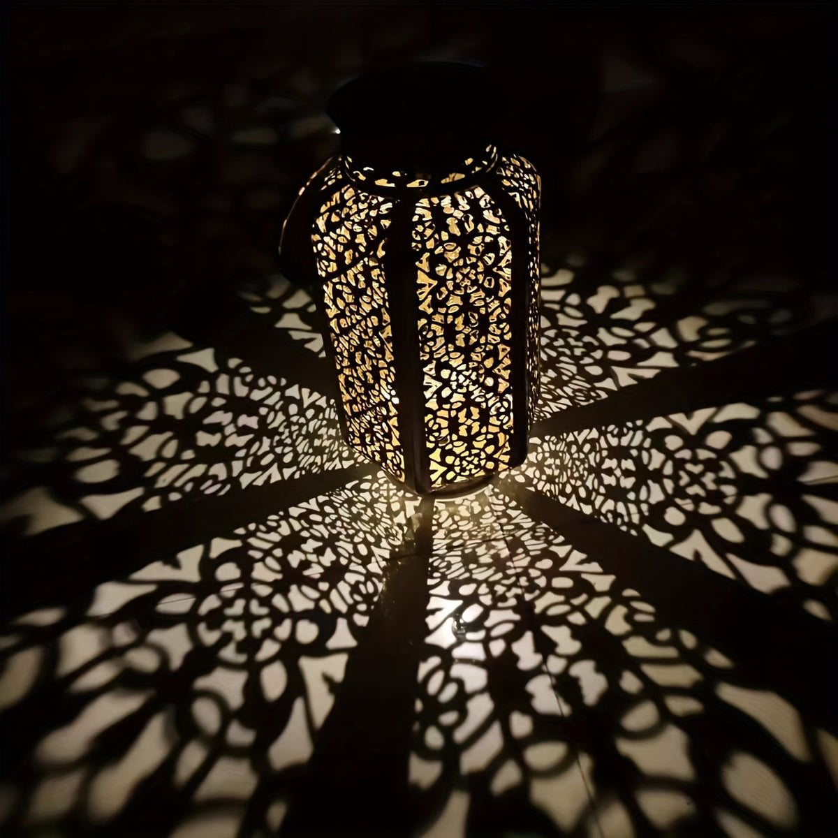 SolarGlow Lantern - Solar Powered LED Garden Lantern