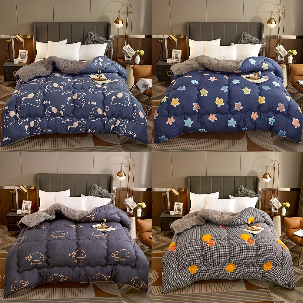 SherpaComfort - Soft Warm Sherpa Fleece Throw for Sofa and Bed