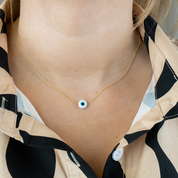 Amira - Collier nazar brillant, protection et style