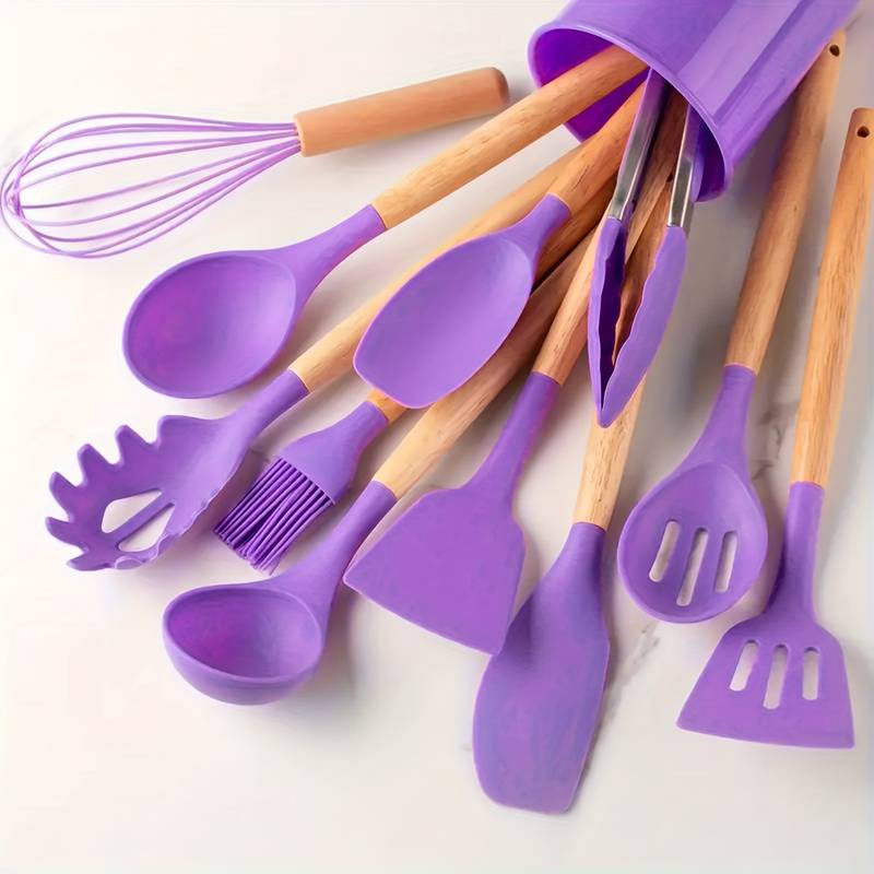 Silik - Scratch-Resistant Silicone Kitchen Utensil Set