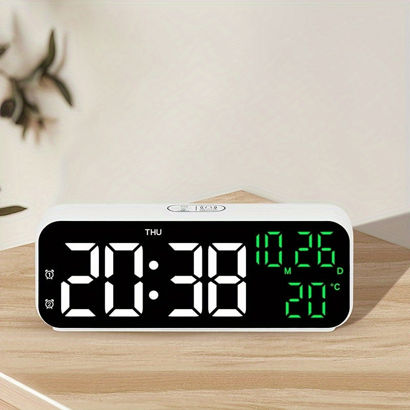 DeskTime - Elegant USB Digital Clock with Date and Temperature