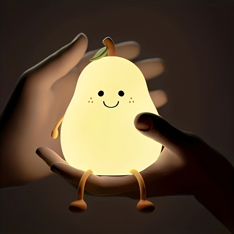 PearGlow Lamp - Rechargeable Dimmable USB LED Lamp