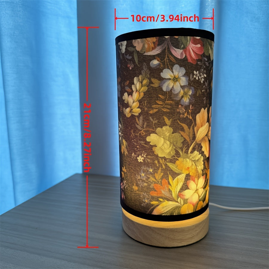 GlowWood - Wood Base LED Table Lamp