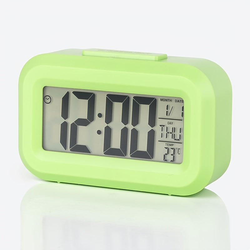 MelodyTime Clock - Digital Alarm Clock with Temperature and Night Light