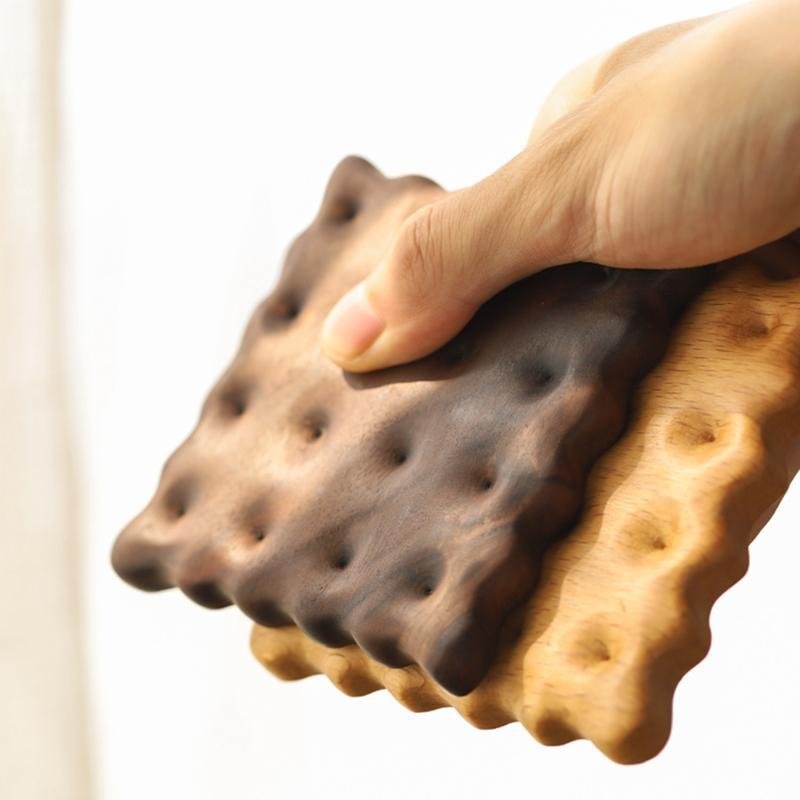 CookieCoasters - Cookie-Shaped Wood Coasters