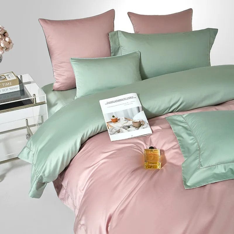 DreamLuxe - Premium Egyptian Cotton Duvet Set with Floral Print