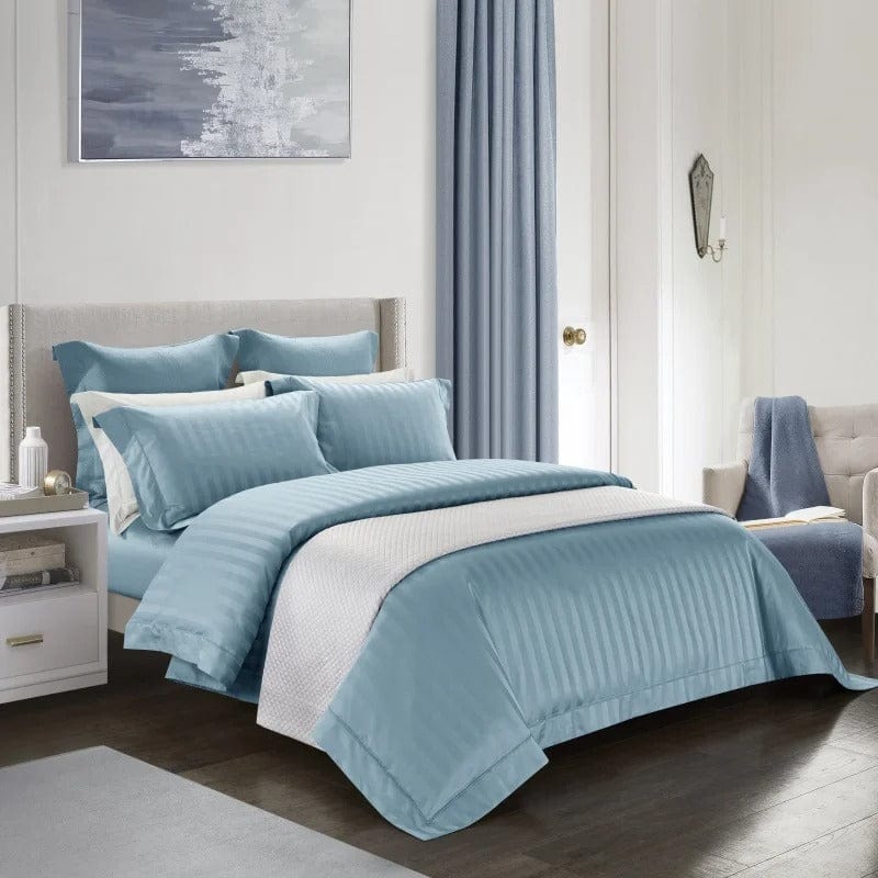 PrestigeBlue - Luxury Egyptian Cotton Duvet Set