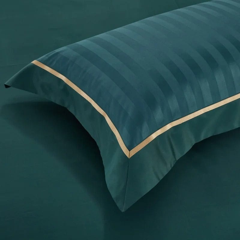 Prestige Green - Emerald Green Egyptian Cotton Duvet Cover Set