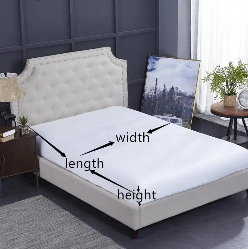 Luxxe White - White Egyptian Cotton Duvet Set