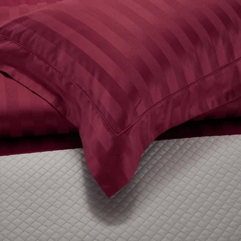 Prestige Wine - Luxury Egyptian Cotton Duvet Cover Set