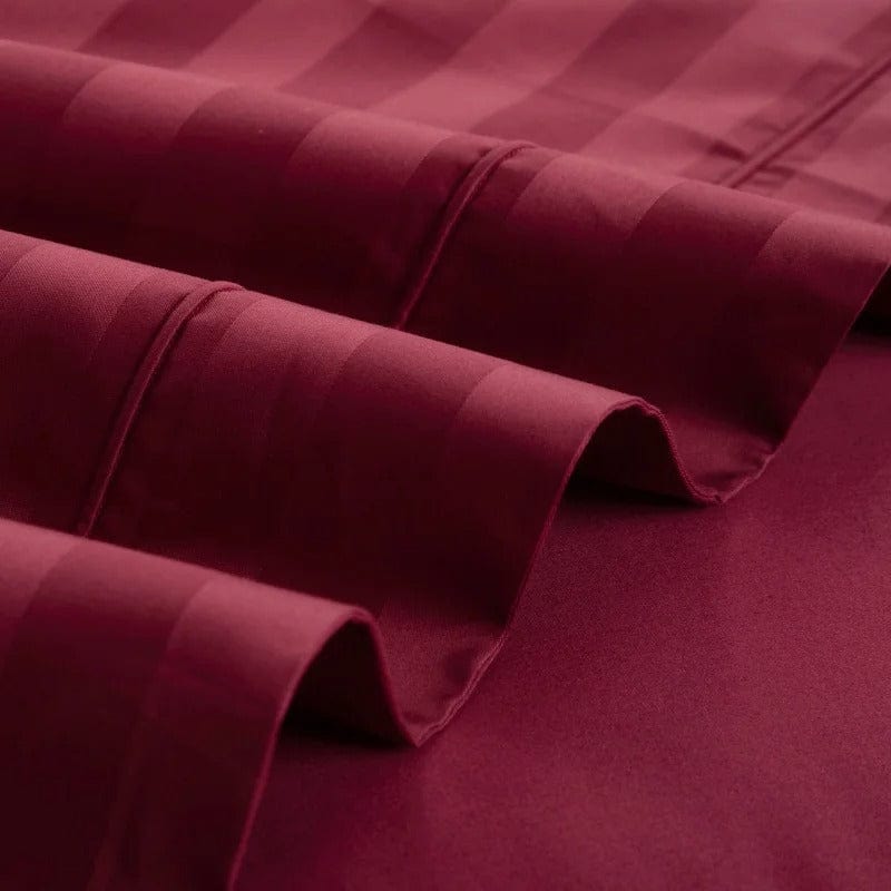 Prestige Wine - Luxury Egyptian Cotton Duvet Cover Set