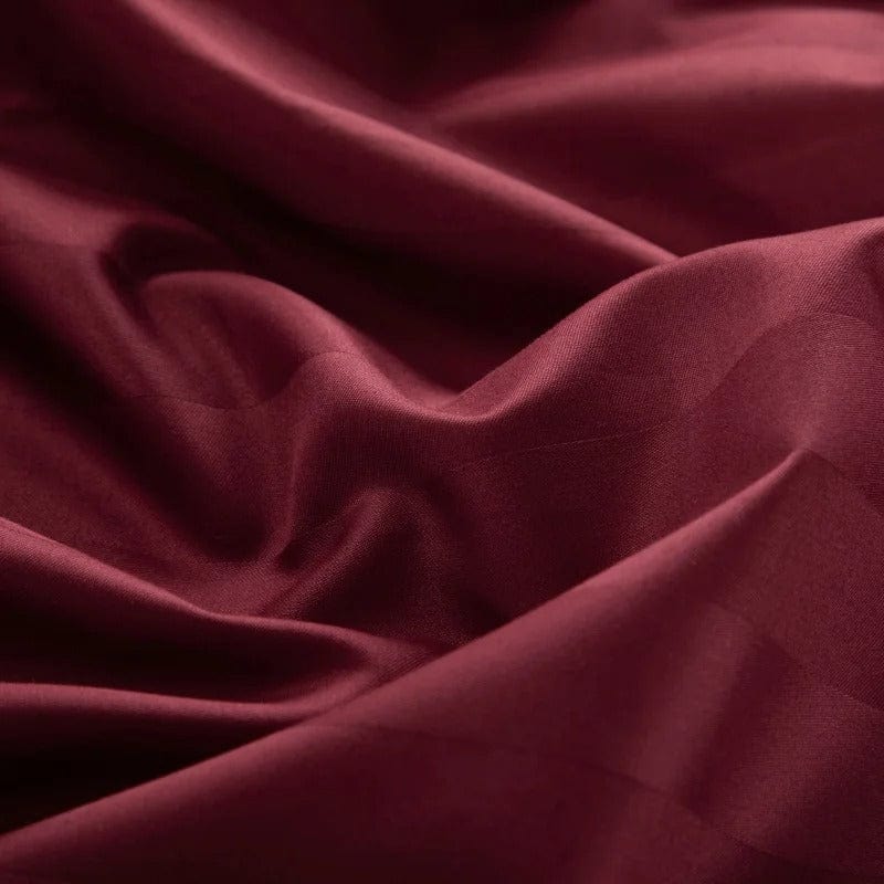 Prestige Wine - Luxury Egyptian Cotton Duvet Cover Set
