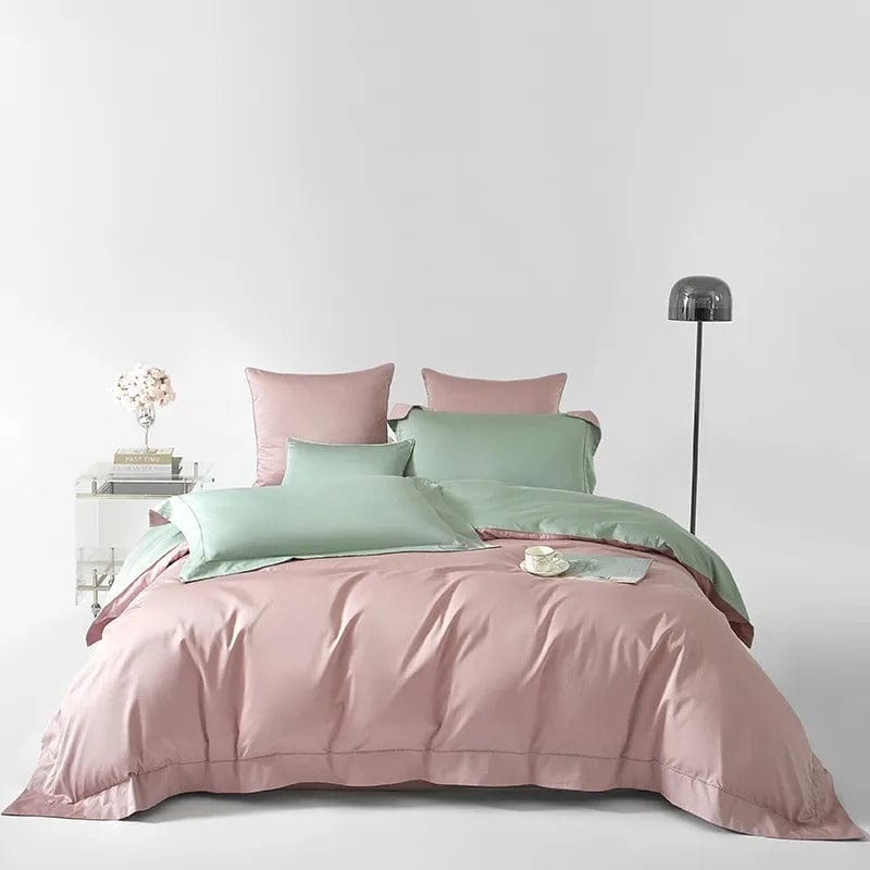 DreamLuxe - Premium Egyptian Cotton Duvet Set with Floral Print