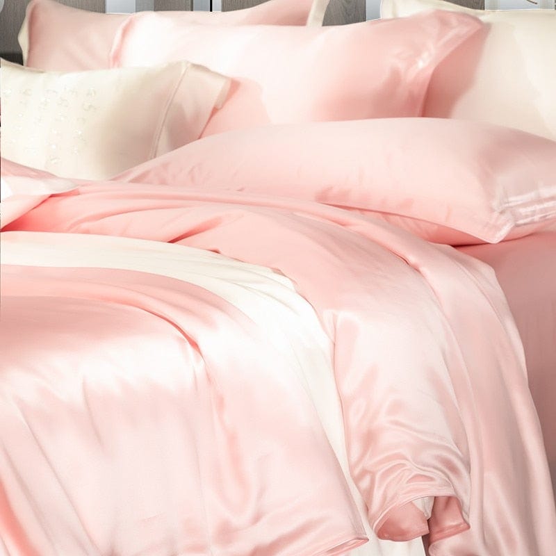 SilkDream - Pink Mulberry Silk Bedding Set