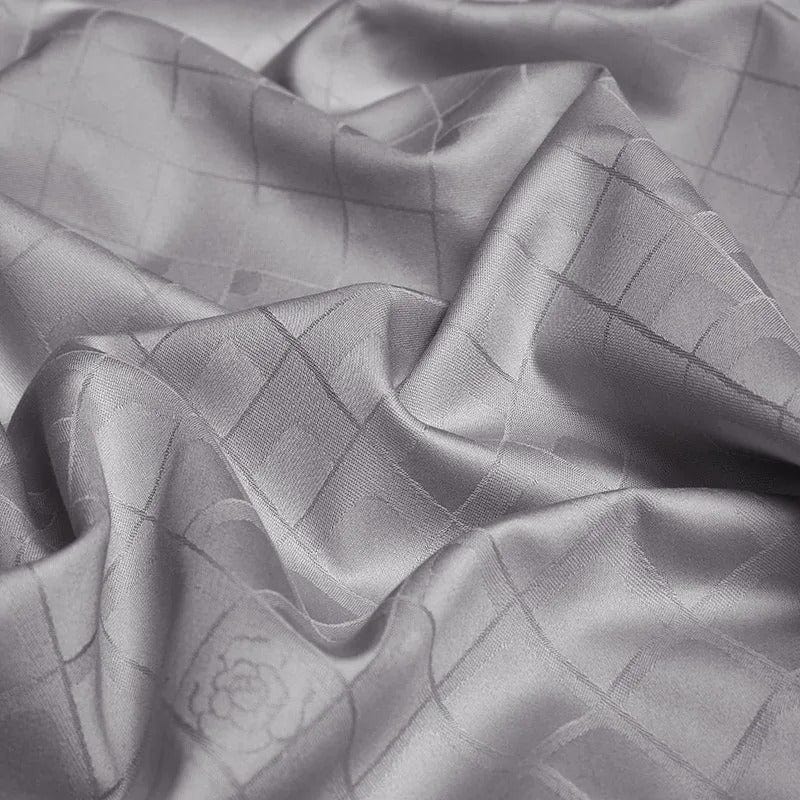 Elegance Silver - Egyptian Cotton Duvet Cover Set