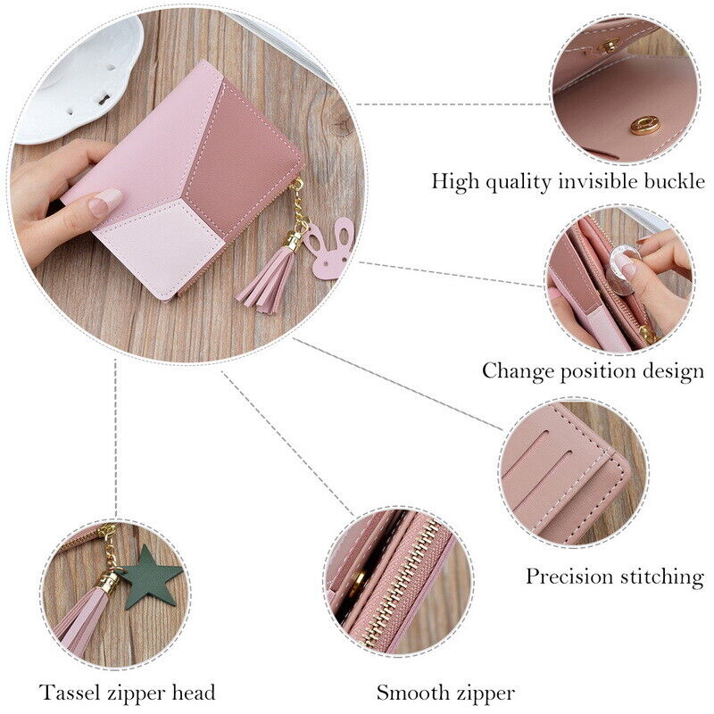 ChicPocket - Mini Portefeuille à Pompon