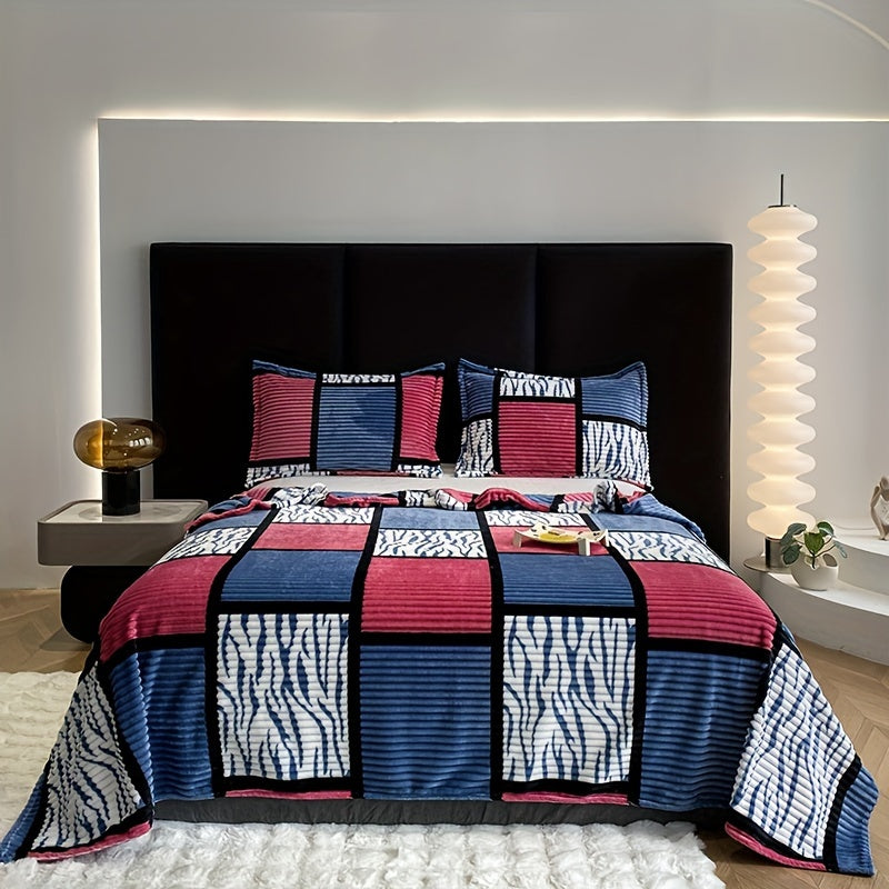 MellowWeave - Soft Flannel Throw Blanket for All Seasons