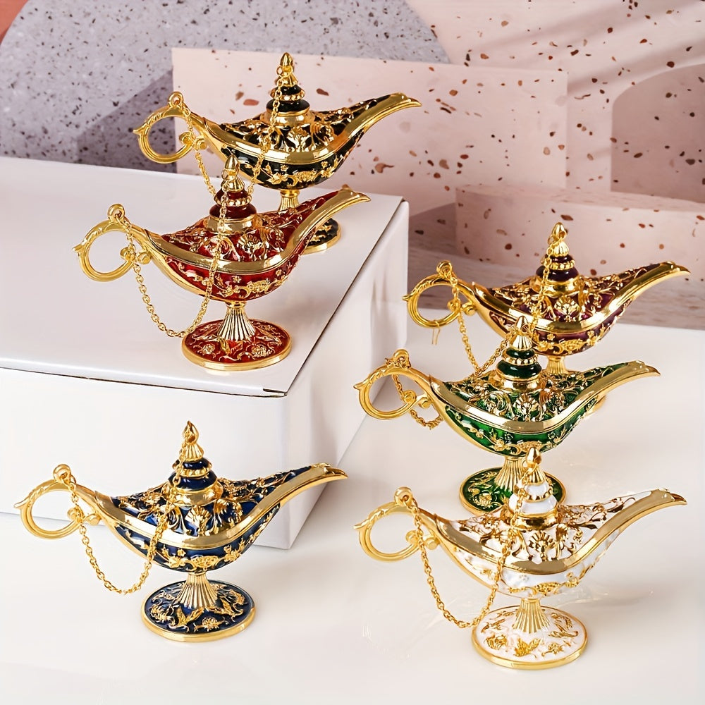 AladdinGlow Lamp - Retro Wishing Lamp for a Magical Glow