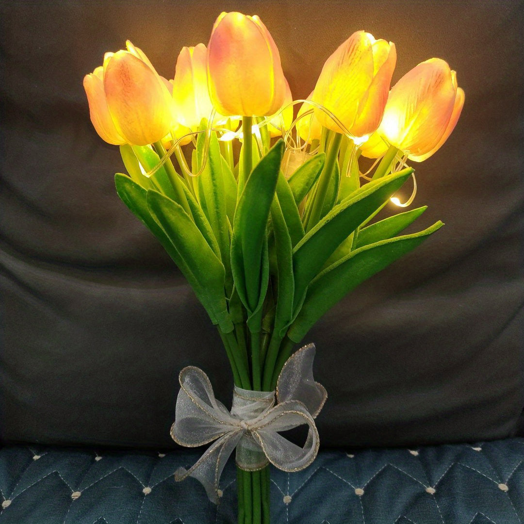 Dovelle - Tulip Bouquet LED Night Light for the Bedroom