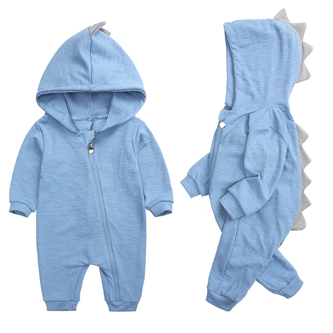 DinoDream - Adorable Hooded Baby Onesie