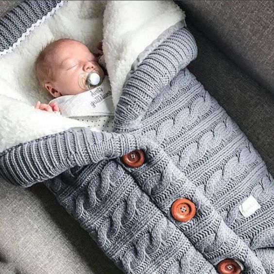 SnuggleSafe - Soft Fleece Baby Sleeping Bag for Cozy Nights