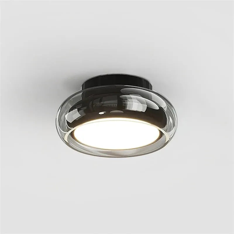 Pellora - Compact Retro LED Ceiling Light for Hallway and Entryway