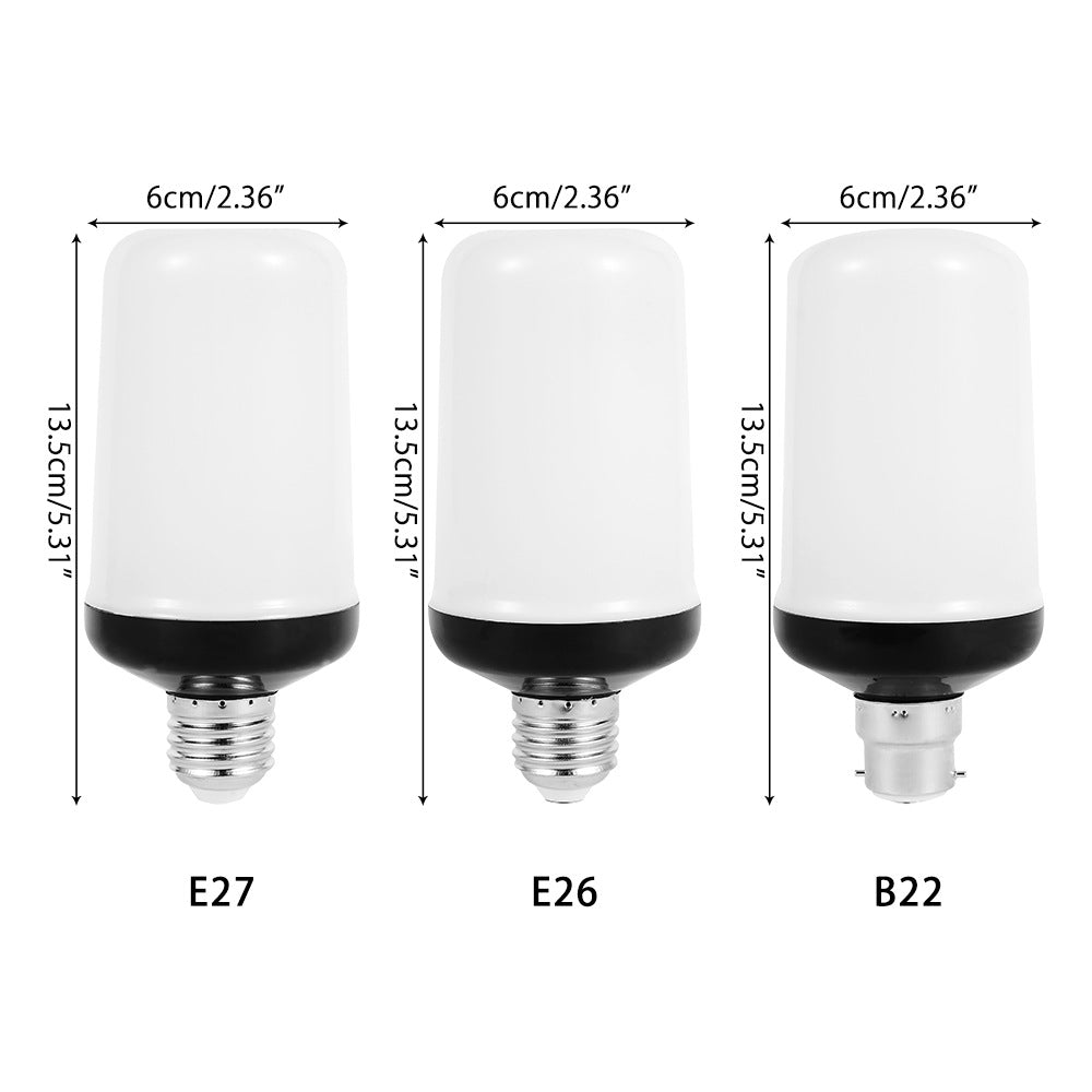 FlameGlow - Lampe Fête LED 4 Modes Feu