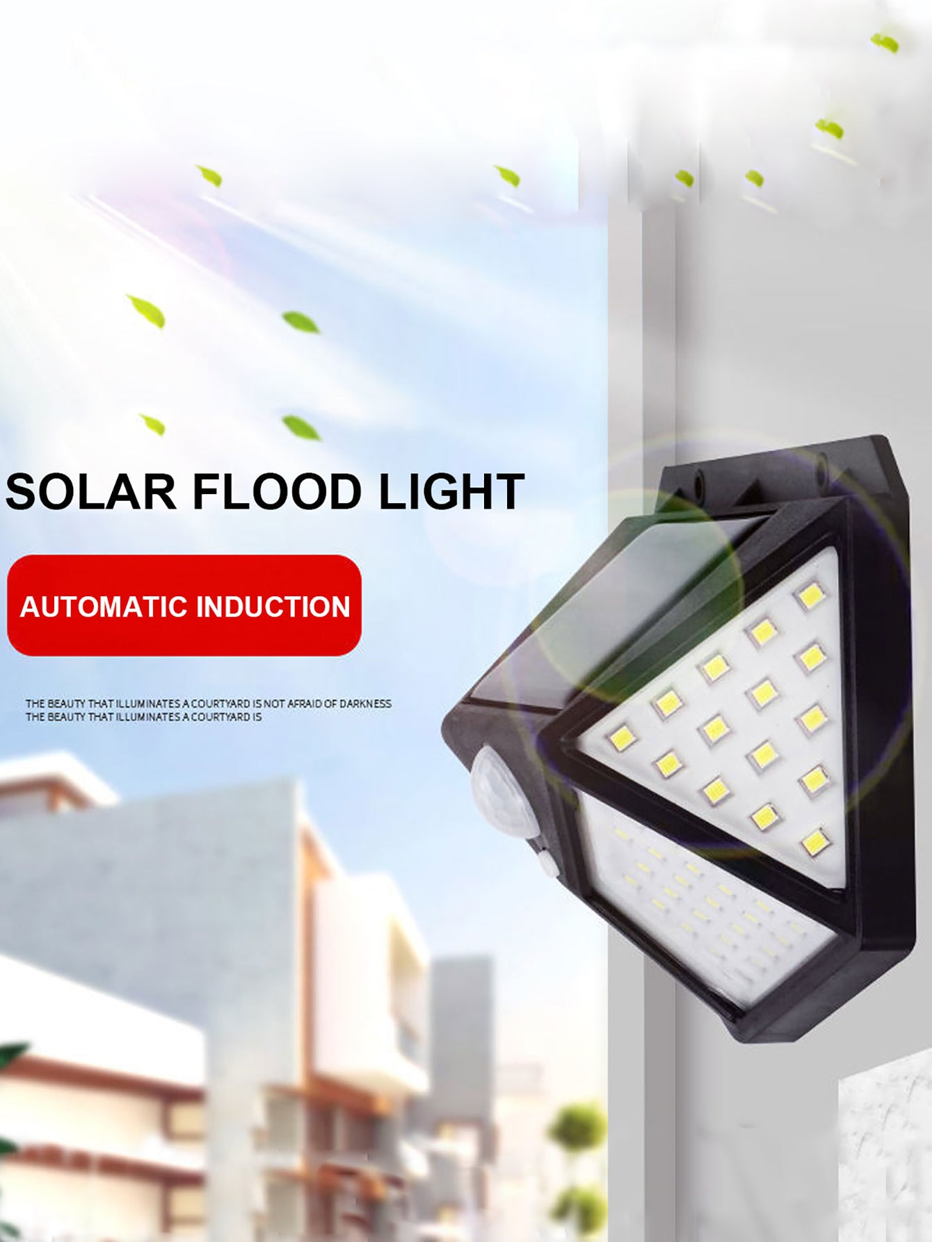 SolarGlow - Éclairage Jardin LED Waterproof Capteur