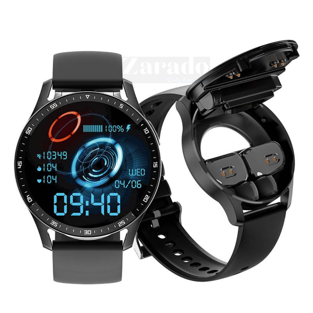 SmartLink Watch - Smartwatch avec Écouteurs Intégrés