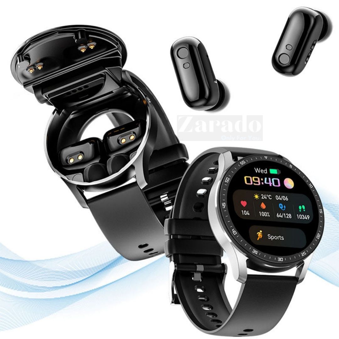 SmartLink Watch - Smartwatch avec Écouteurs Intégrés