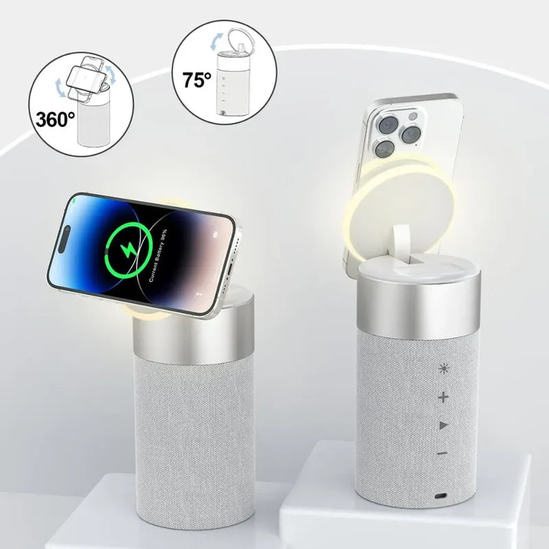 SoundWave Pro - Enceinte Bluetooth Portable avec Batterie Externe