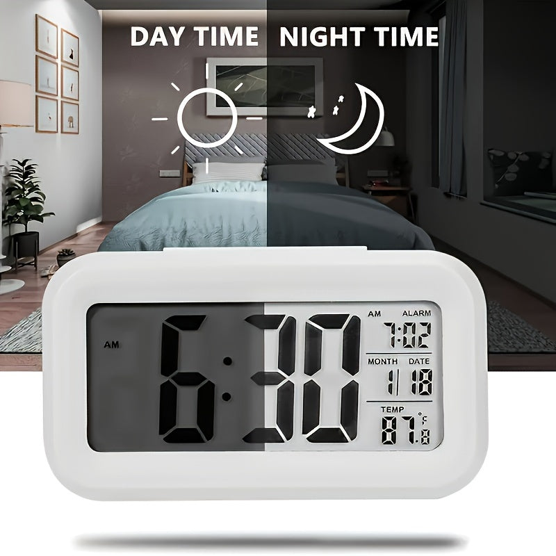 SmartGlow Clock - Digital Alarm Clock with Built-in Night Light