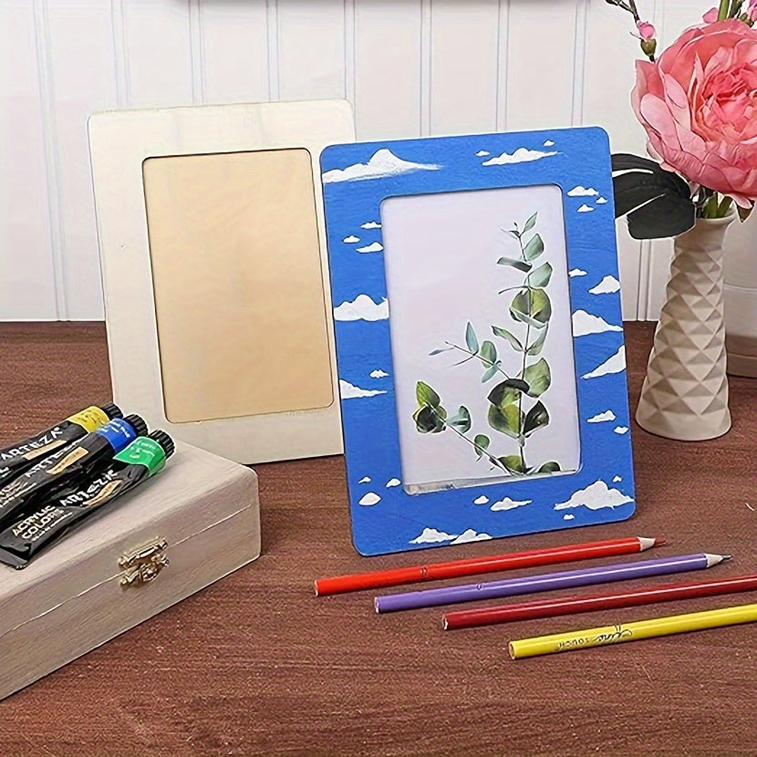 Gallanwood - Set of 10 Customizable Wood Photo Frames