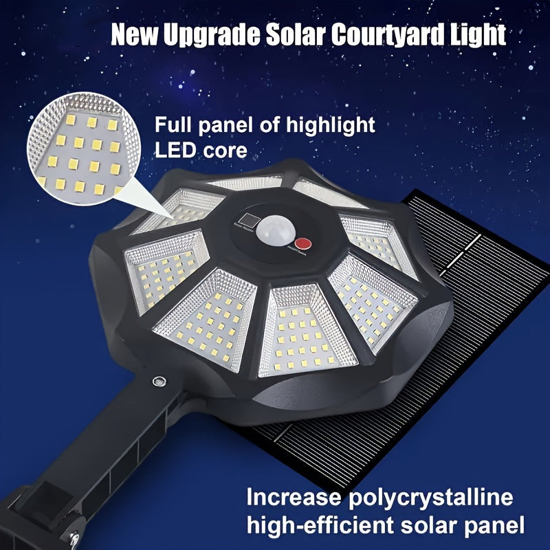 SolarGlow Pro - Solar LED Wall Light with Motion Sensor