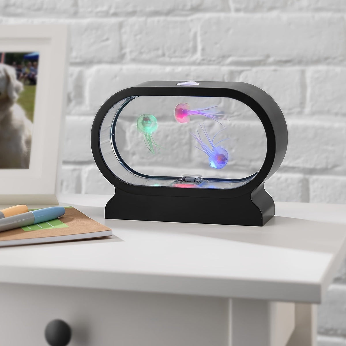 LumiJelly - LED Jellyfish Table Lamp with 3 Colors