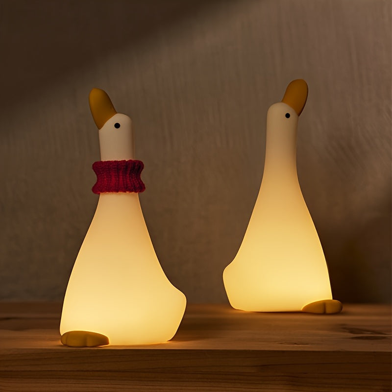 DreamDuck - Rechargeable Touch-Sensor Silicone Duck Night Light