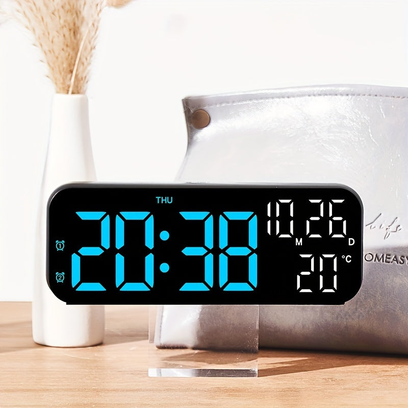 DeskTime - Elegant USB Digital Clock with Date and Temperature