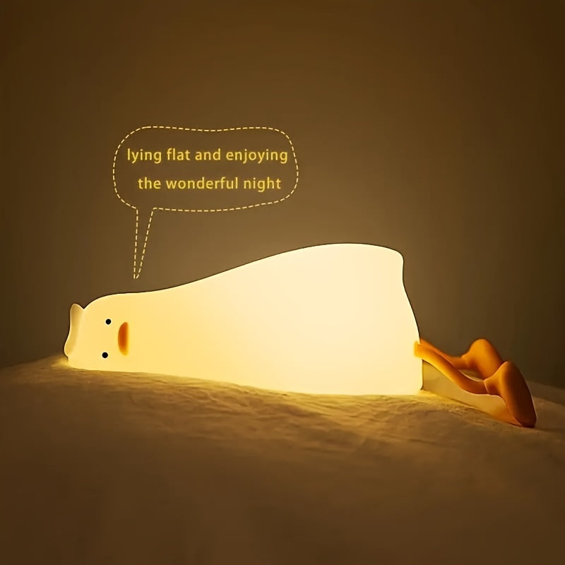 DuckGlow Lamp - Rechargeable LED Duck Mood Light