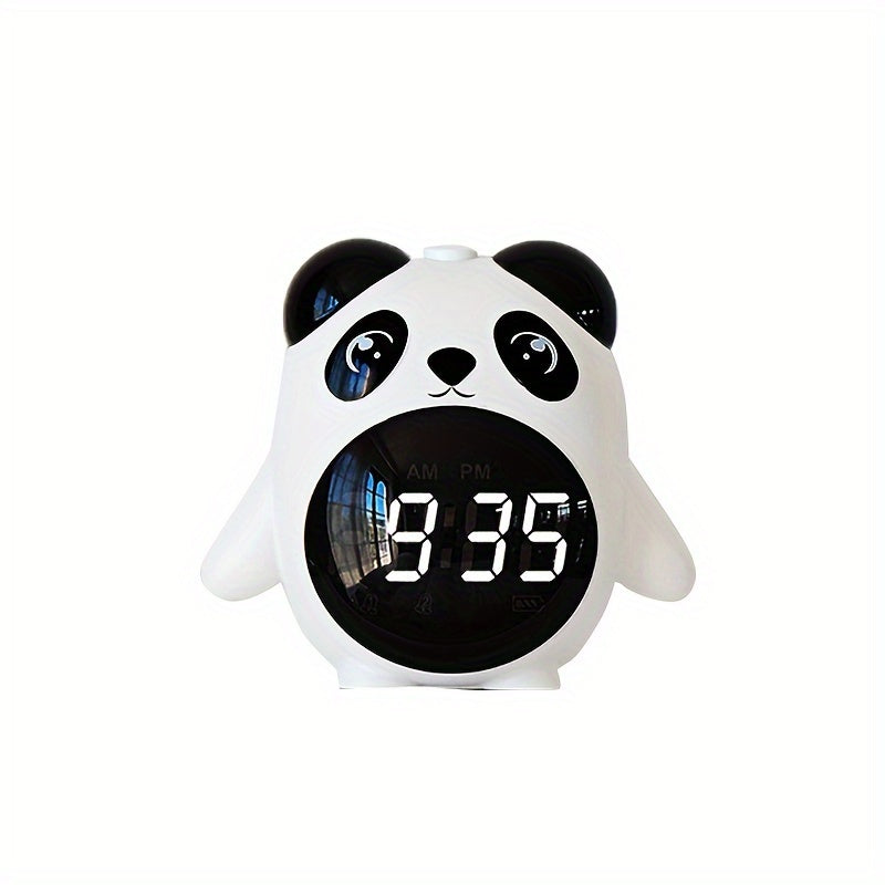 PandaGlow Clock - Rechargeable Panda Alarm Clock with Temperature Display