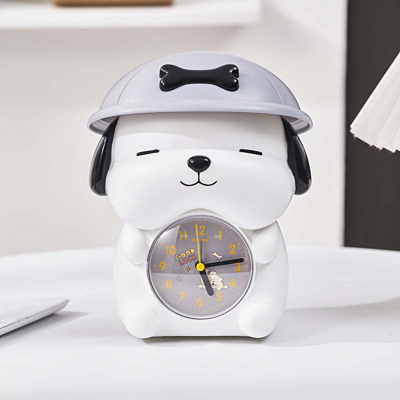 PuppyTime - Cute Dog Alarm Clock for Bedroom and Desk