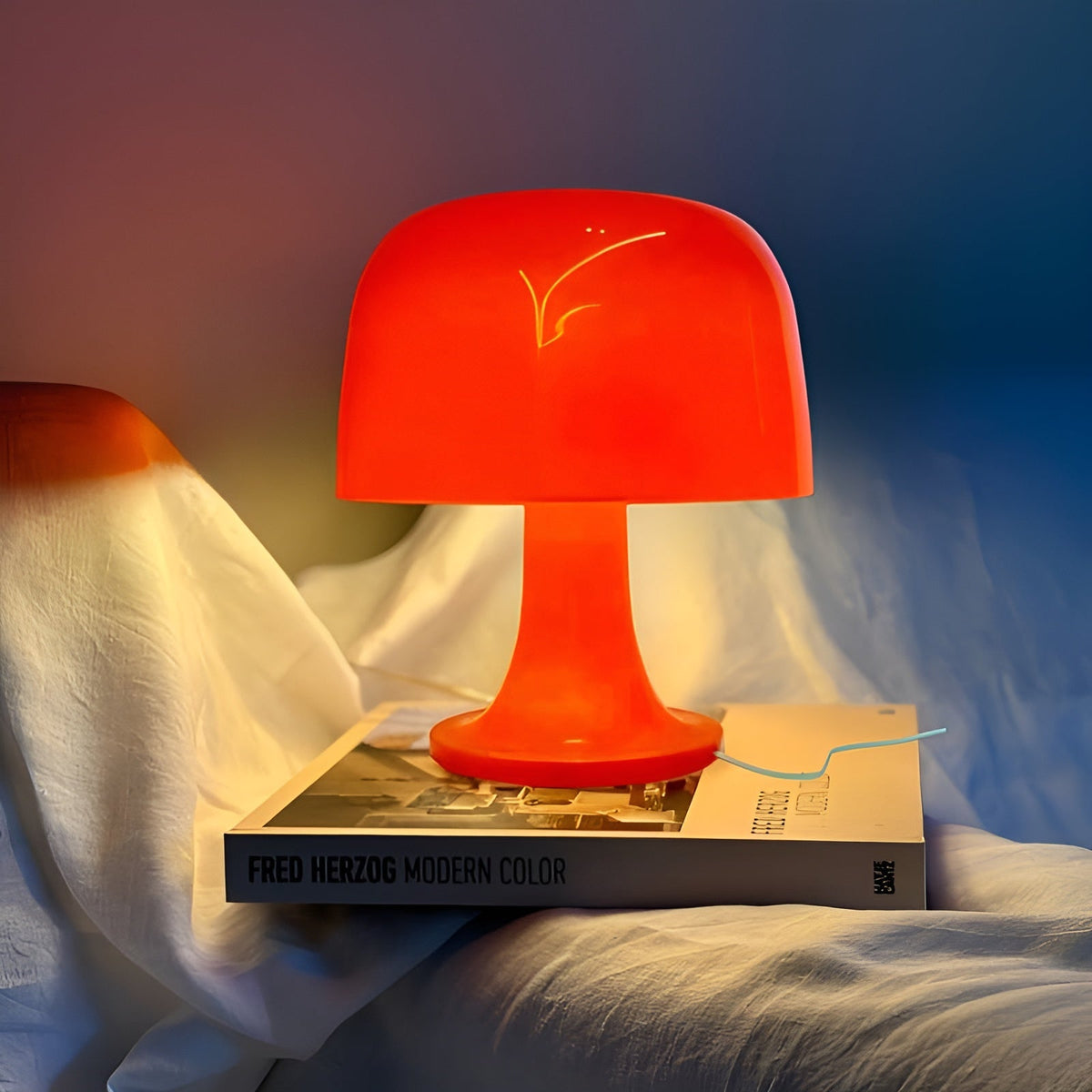 VintageMushroom - Dimmable LED Mushroom Lamp with USB Power