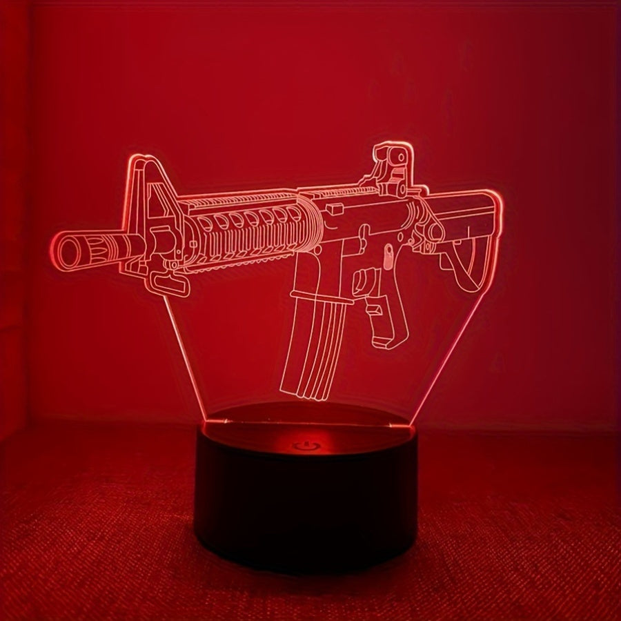 GeoLume - 3D LED Desk Lamp with Touch Control