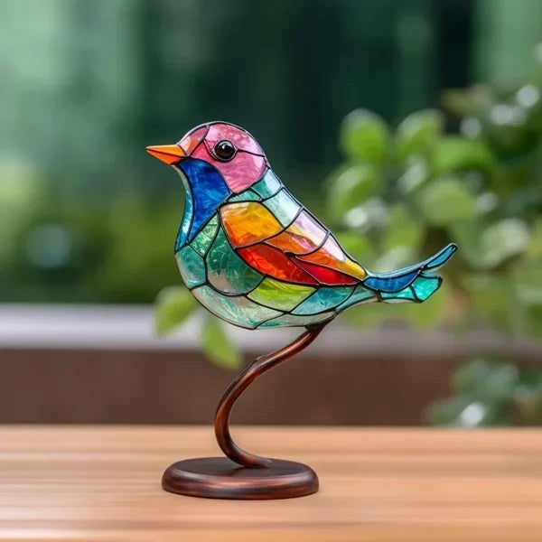 Crystalbird - Colorful Glass Birds for Elegant Decor