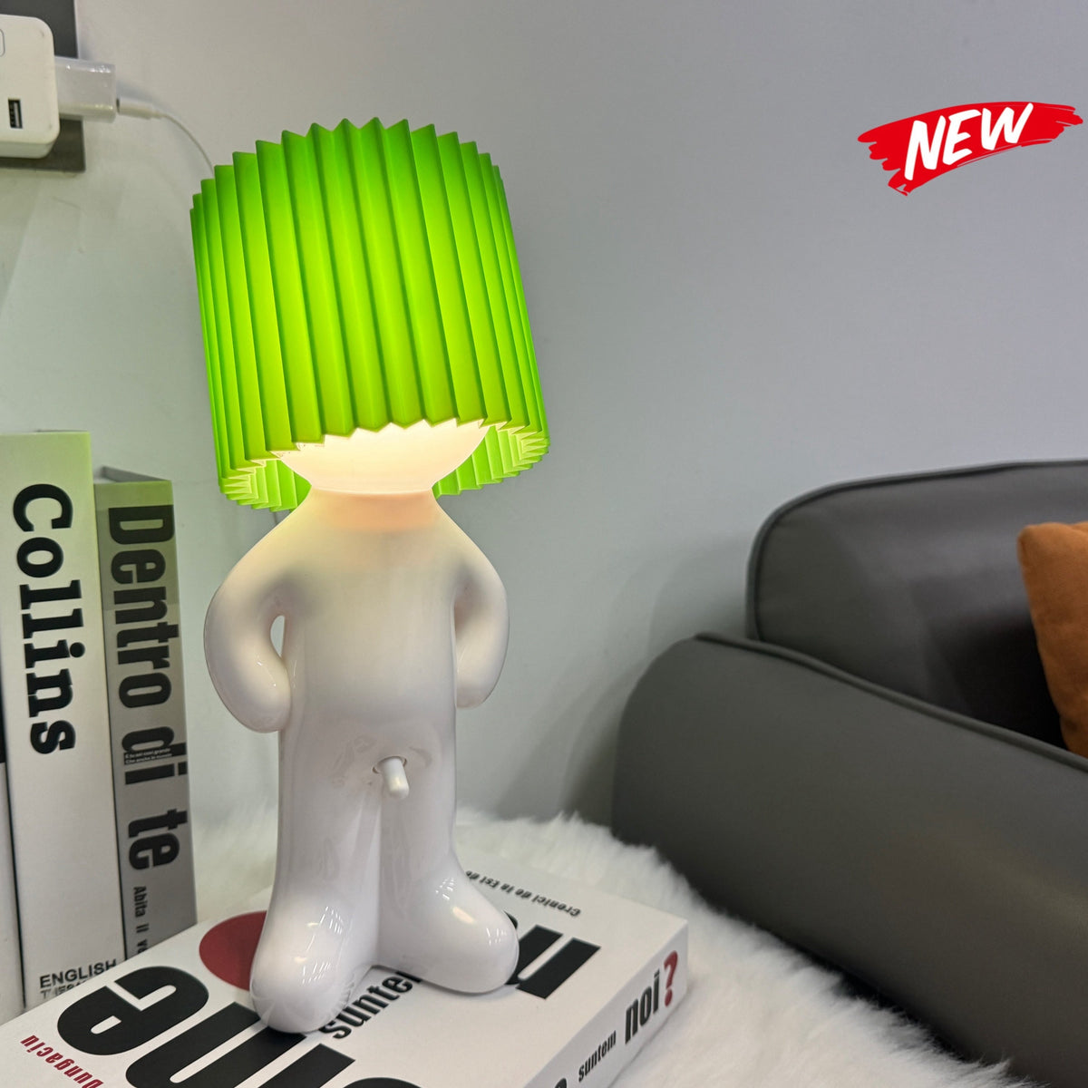 VerlegenLicht - Geometric USB Table Lamp with Colour-Changing Light
