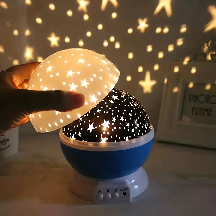 StarryDream - Starry Sky Projector with 12 Colors and 360° Rotation