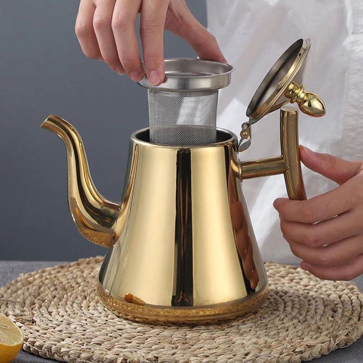 Infusio - Stainless Steel Teapot for Perfect Tea Moments