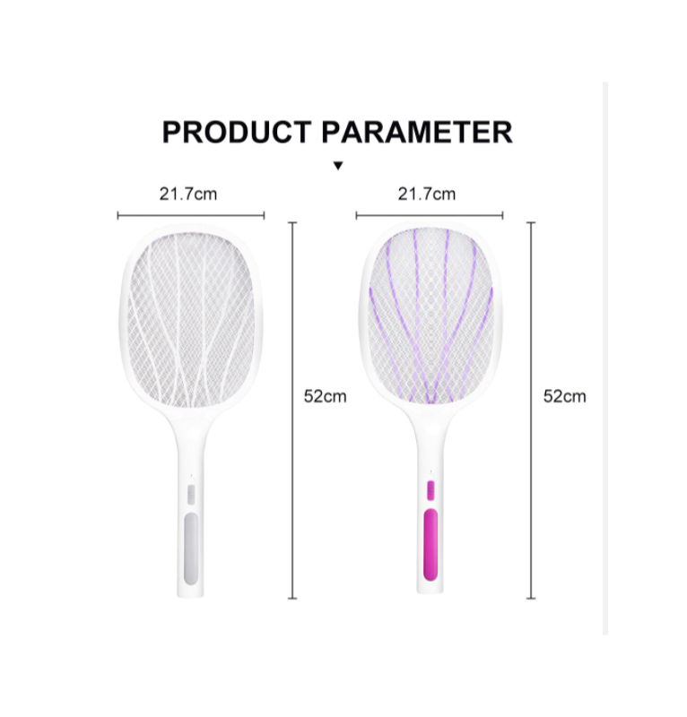 SwatMaster 2-en-1 - Lampe Anti-Moustiques Tapette