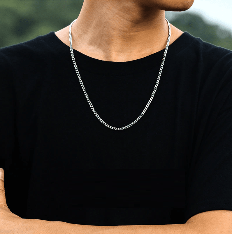 Noah - Elegant Cuban Link Chain Necklace for Men