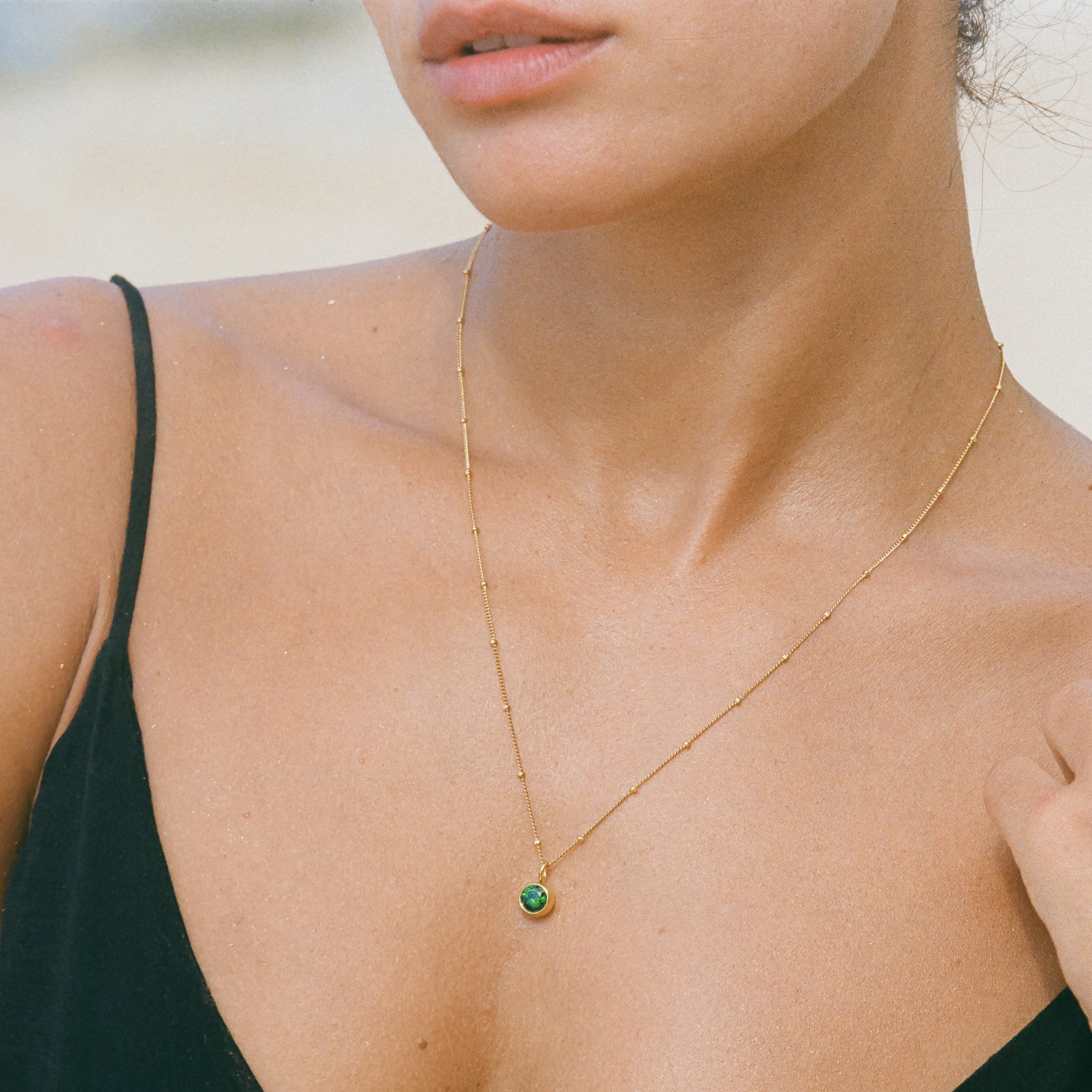 Collier Pierre de Naissance Aurora - 12 Mois