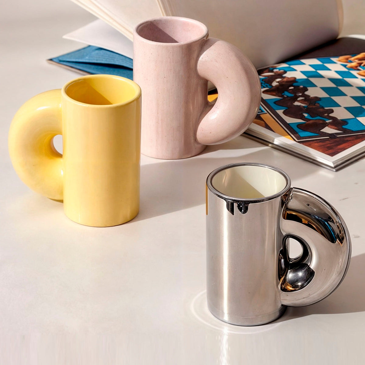 Elissa Cup - Luxury Porcelain Mug for Elegant Moments
